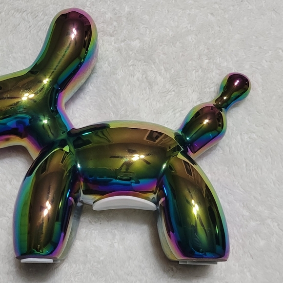 Colorful Balloon Dog Piggy Bank. - Picture 3 of 8